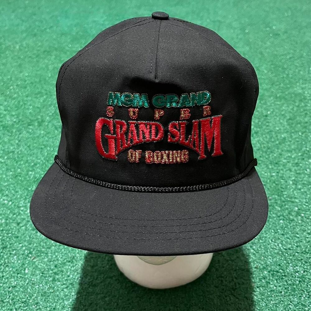 Vintage MGM Grand Super Grand Slam of Boxing SnapBack Hat NWT 1994